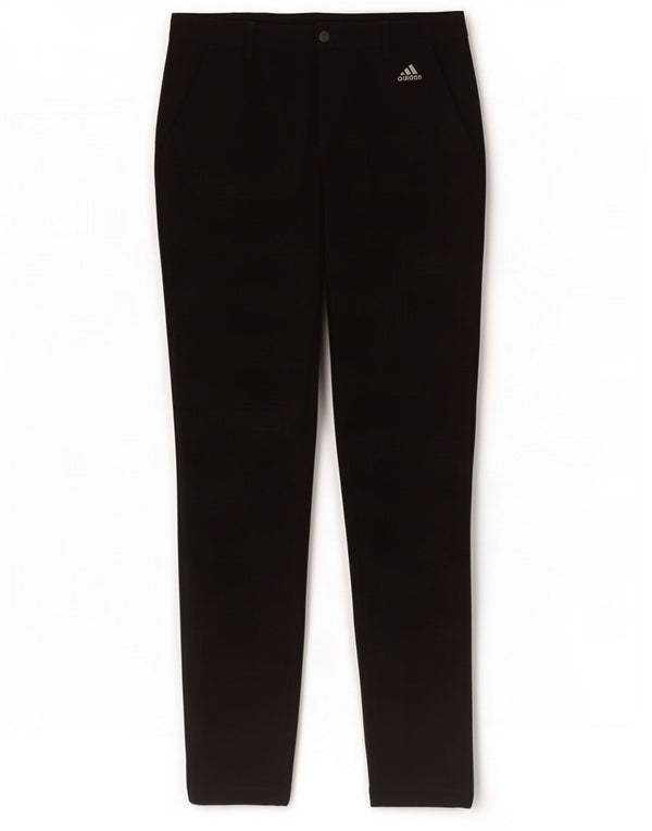 Adidas Męskie spodnie Chino Slim W32 L34 Czarny poliester