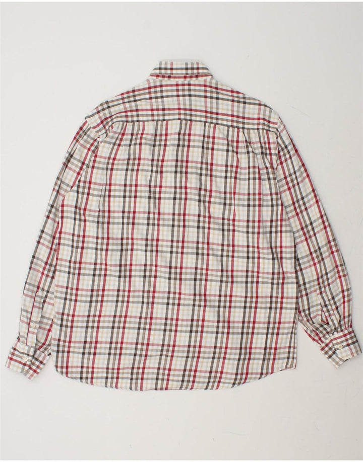 VINTAGE Mens Flannel Shirt Size 41/42 Large Multicoloured Check Vintage Vintage and Second-Hand Vintage from Messina Hembry 