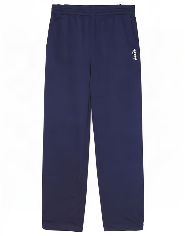 Pantaloni da tuta da uomo Diadora Large in poliestere blu navy