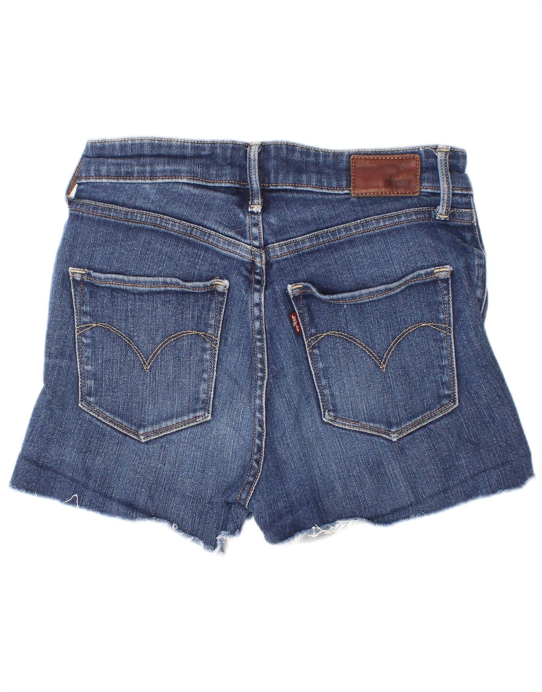 Levi's Womens Denim Shorts W25 XS Blue Cotton