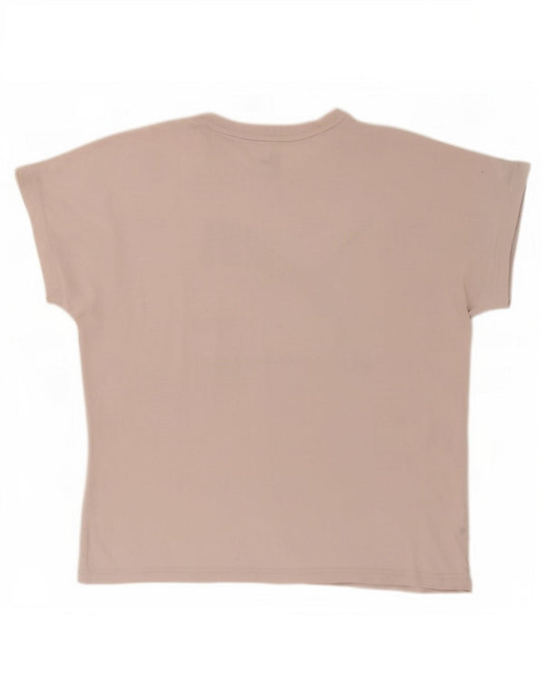 Tricou grafic supradimensionat Puma pentru femei Top UK 10 Small Beige