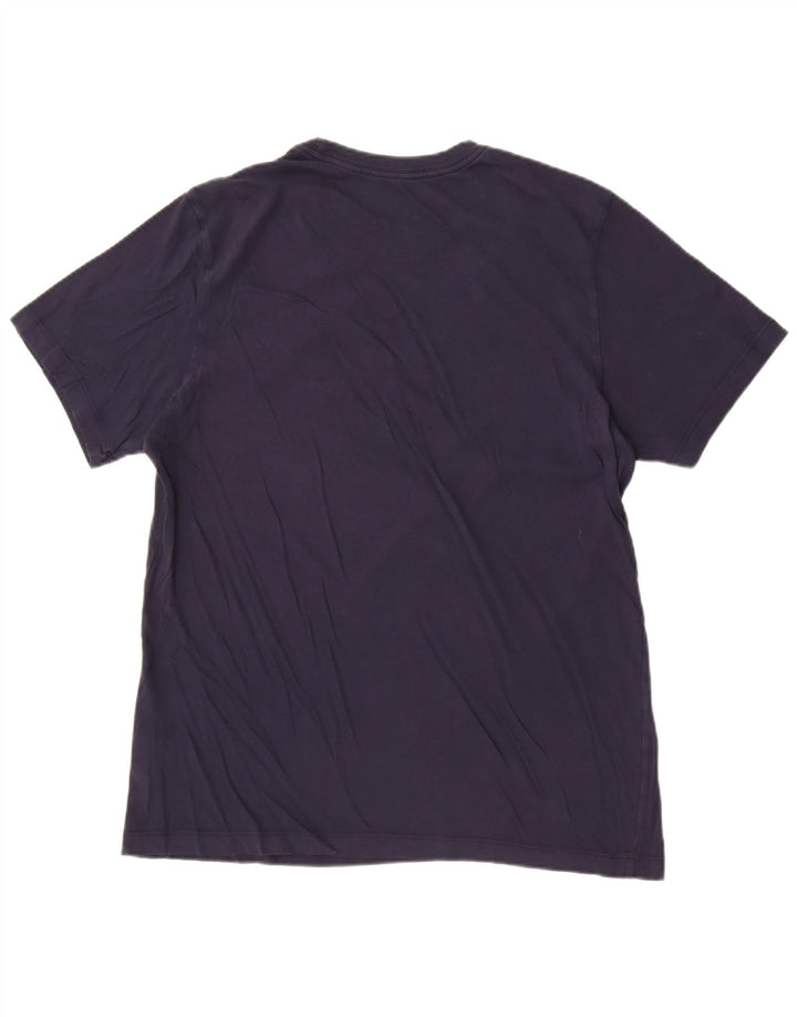 Nike Mens T-Shirt Top Large Navy Blue Cotton