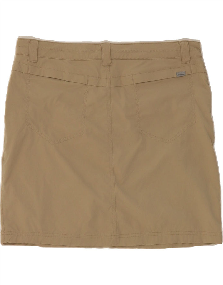 EDDIE BAUER Womens Skort US 10 Large W34 Beige Nylon Vintage Eddie Bauer and Second-Hand Eddie Bauer from Messina Hembry 