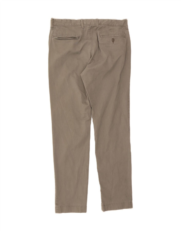J. CREW Mens Slim Chino Trousers W31 L32 Beige Cotton Vintage J. Crew and Second-Hand J. Crew from Messina Hembry 