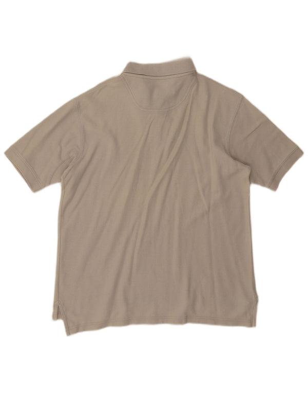 Timberland Mens Polo Shirt Medium Grey Cotton