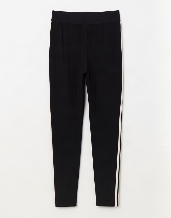 Adidas Womens Leggings UK 16/18 Large Navy Blue