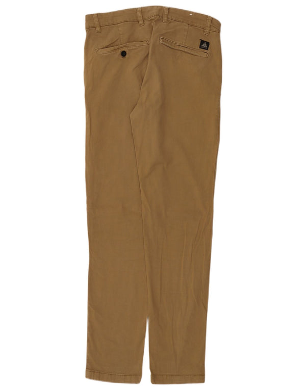 Zara Ανδρικό παντελόνι Chino Slim EU 38 Small W30 L30 Μπεζ βαμβακερό