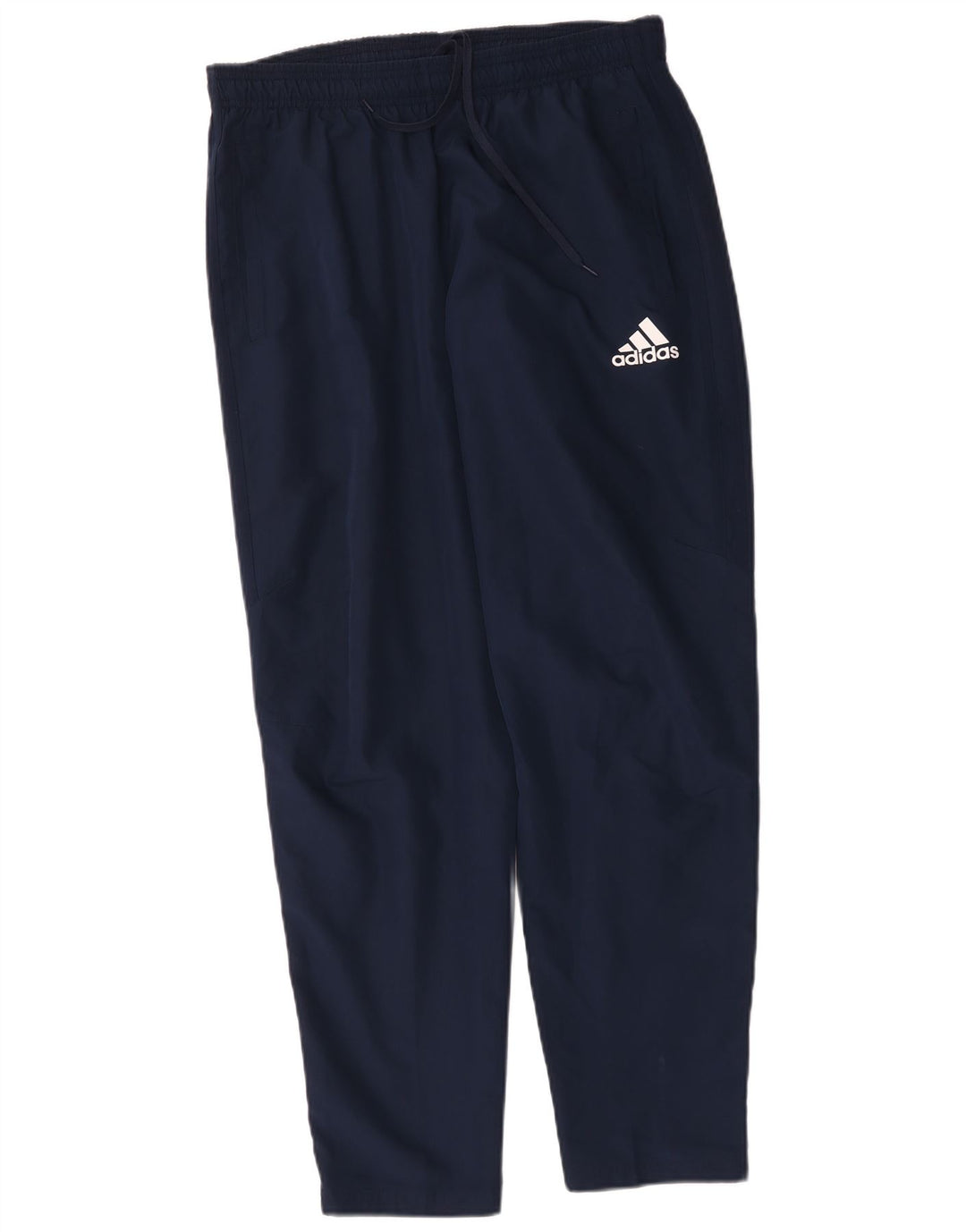 Adidas muške hlače za trenirku s grafičkim motivima, velike tamnoplave poliesterske hlače