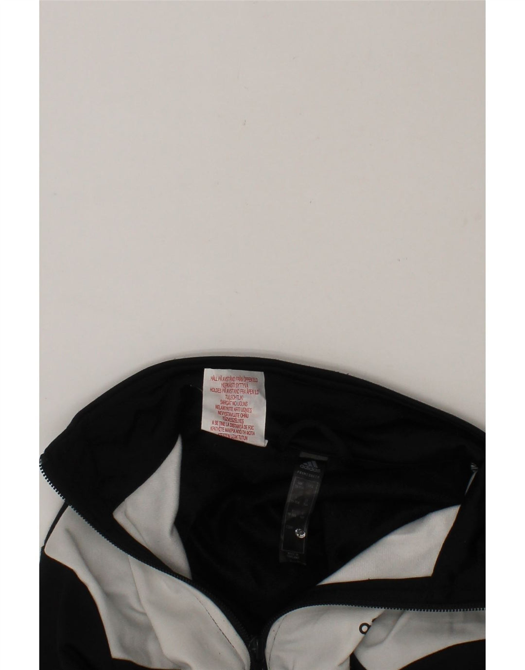 ADIDAS Boys Tracksuit Top Jacket 10-11 Years Black Colourblock Polyester Vintage Adidas and Second-Hand Adidas from Messina Hembry 
