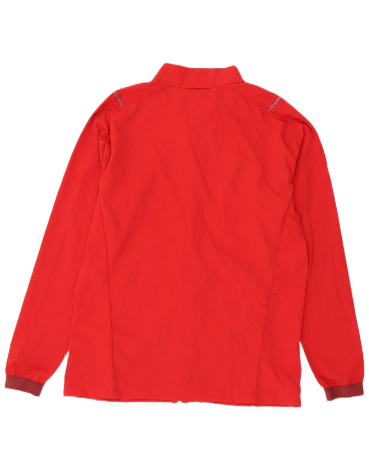 Puma Veste de survêtement graphique pour homme Large Rouge Polyester