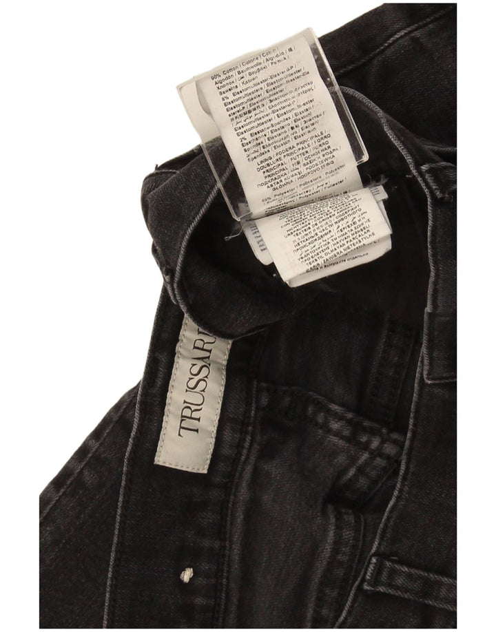 Jeans Slim Uomo Trussardi W34 L28 Cotone Grigio