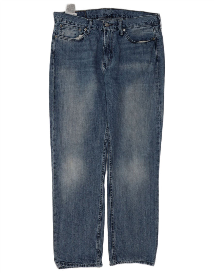 Levi's Mens 514 Straight Jeans W33 L30 Blue Cotton