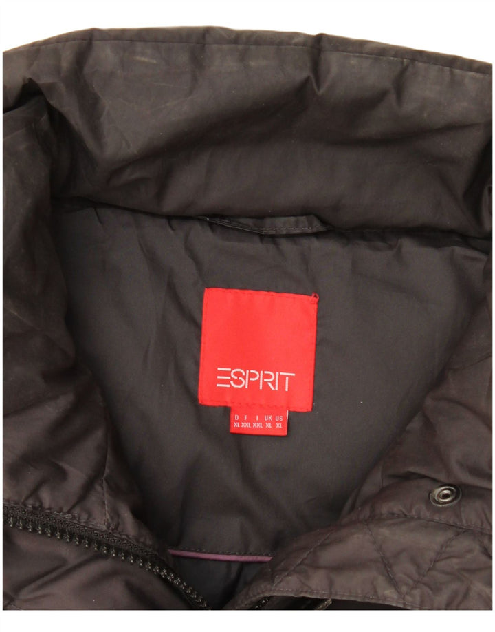 Gilet imbottito da donna Esprit UK 18 XL Nero