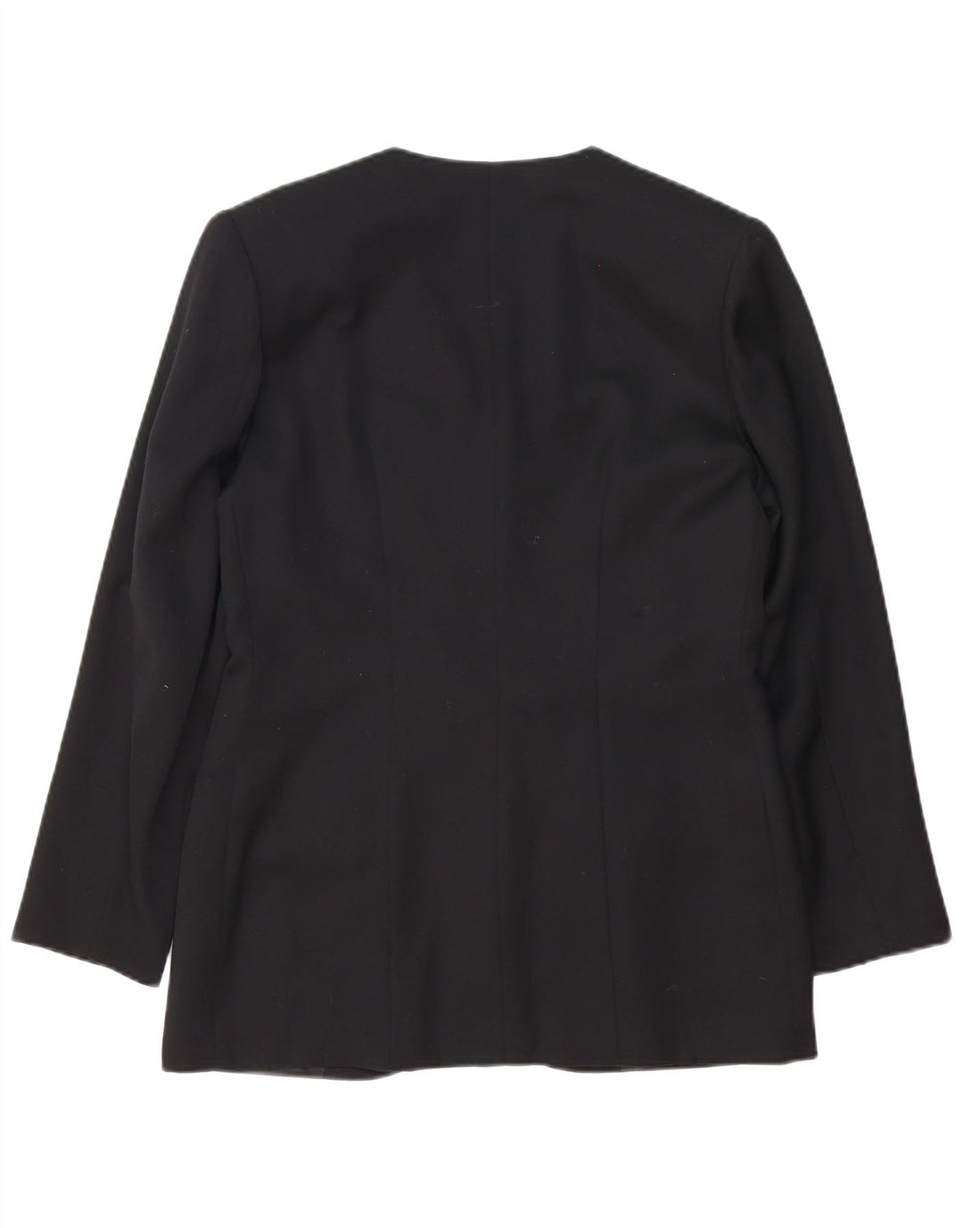 Jaqueta blazer feminina Marina Babini com peito duplo IT 44 lã preta média