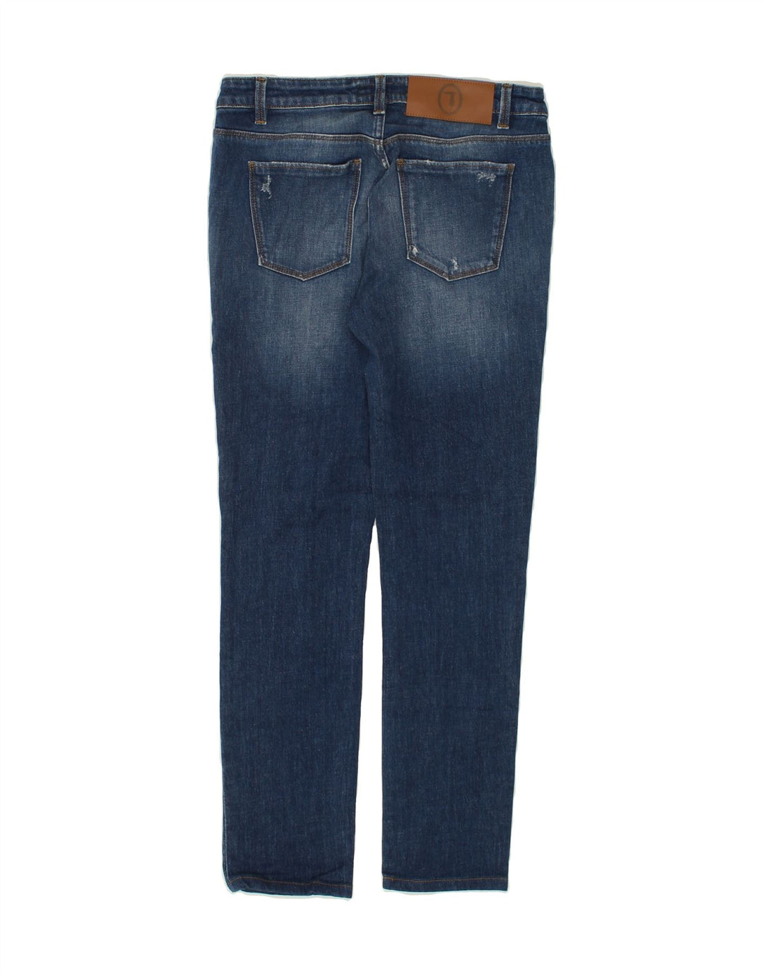 TRUSSARDI Womens Skinny Jeans W30 L28 Blue Vintage Trussardi and Second-Hand Trussardi from Messina Hembry 