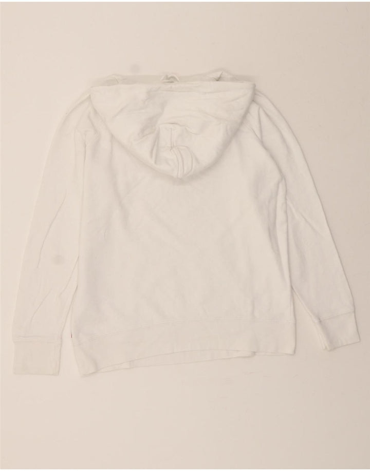 LEVI'S Mens Graphic Hoodie Jumper Small Beige Cotton Vintage Levi's and Second-Hand Levi's from Messina Hembry 