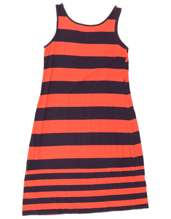 Tommy Hilfiger Womens Sleeveless T-Shirt Dress UK 12 Medium Red Striped