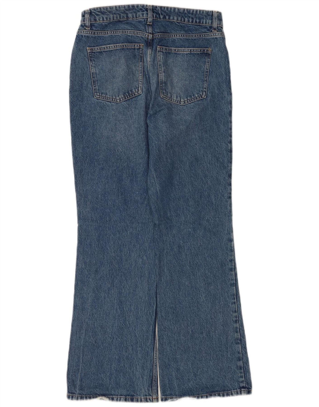 Topshop Womens Bootcut Jeans W32 L32 Blue Cotton