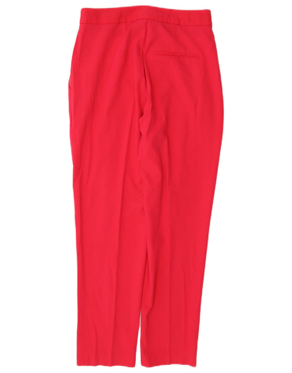Marks & Spencer Damskie zwężane spodnie Chino UK 8 Small W27 L27 Różowe