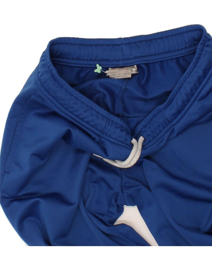 CHAMPION Boys Tracksuit Trousers Joggers 11-12 Years Large  Blue Polyester Vintage Champion and Second-Hand Champion from Messina Hembry 
