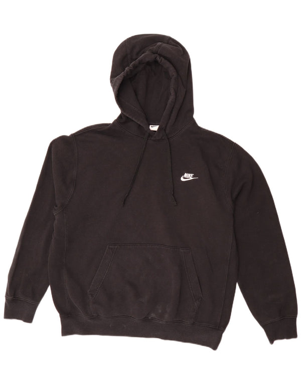 Nike Mens Loose Fit Hoodie Jumper Medium Black Cotton