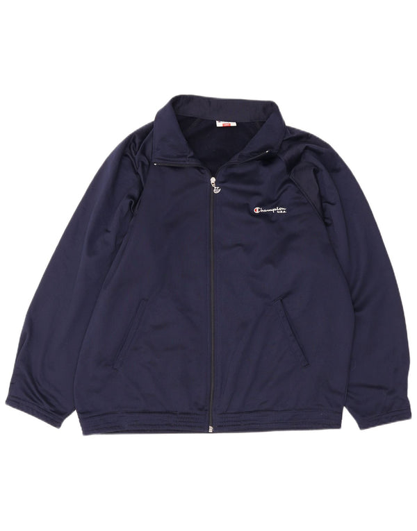 Ανδρική φόρμα Champion Top Jacket Large Navy Blue Polyester