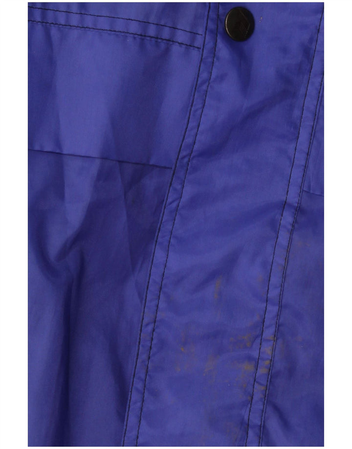K-Way Herre Loose Fit regnjakke UK 38 Medium Blue Colourblock Polyamid