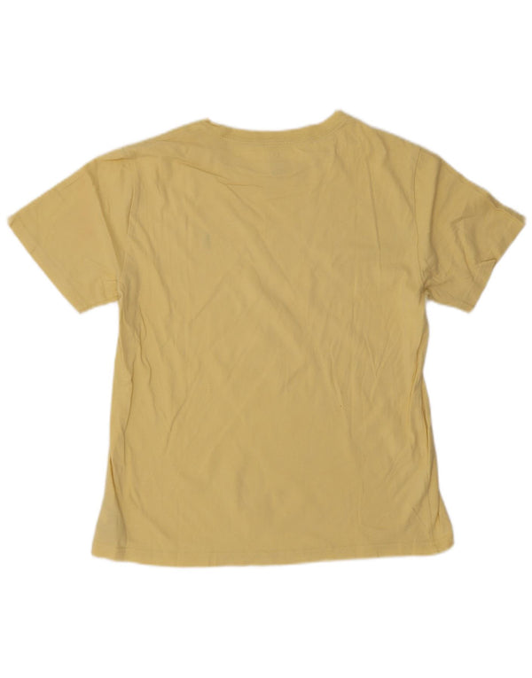 Polo Ralph Lauren Mens T-Shirt Top Large Yellow Cotton