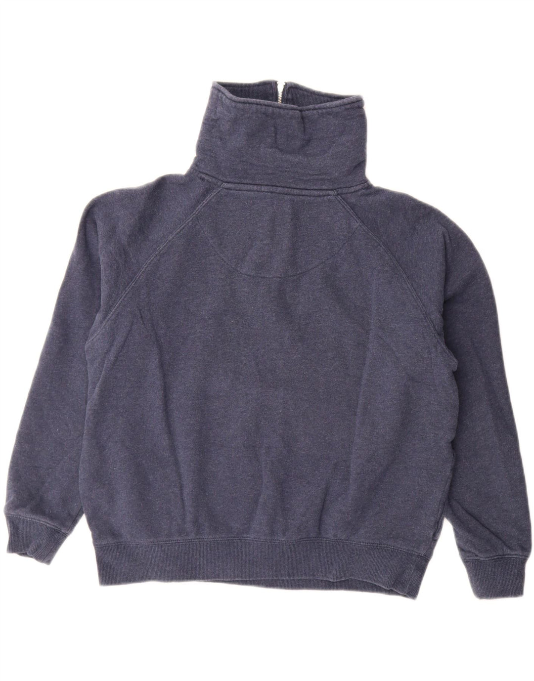 CREW CLOTHING Womens Oversized Sweatshirt Jumper UK 10 Small Navy Blue