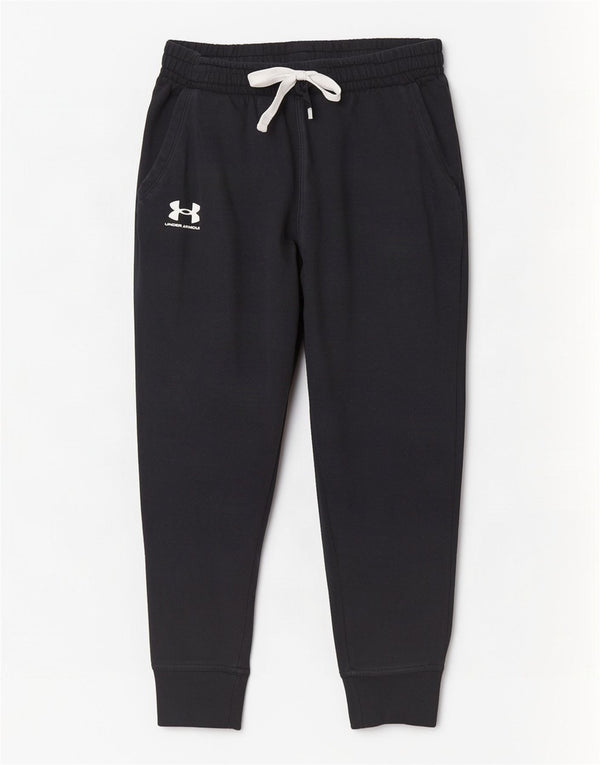 Under Armour Pantalon de survêtement pour femme Joggers UK 16 Large Noir Coton