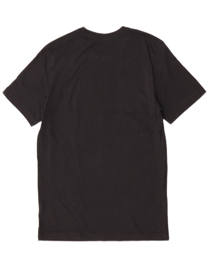 Jordan Mens Graphic T-Shirt Top Small Black Cotton