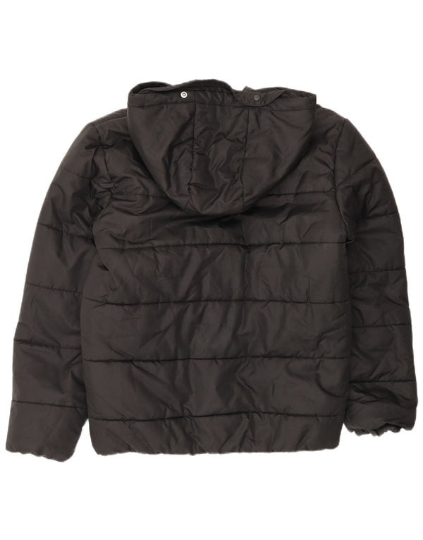 Jordan Boys Hooded Padded Jacket 13-14 Years Black Polyester