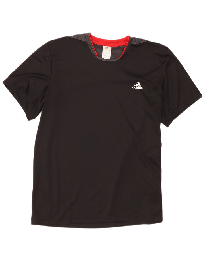 Adidas Mens T-Shirt Top XL Black Polyester
