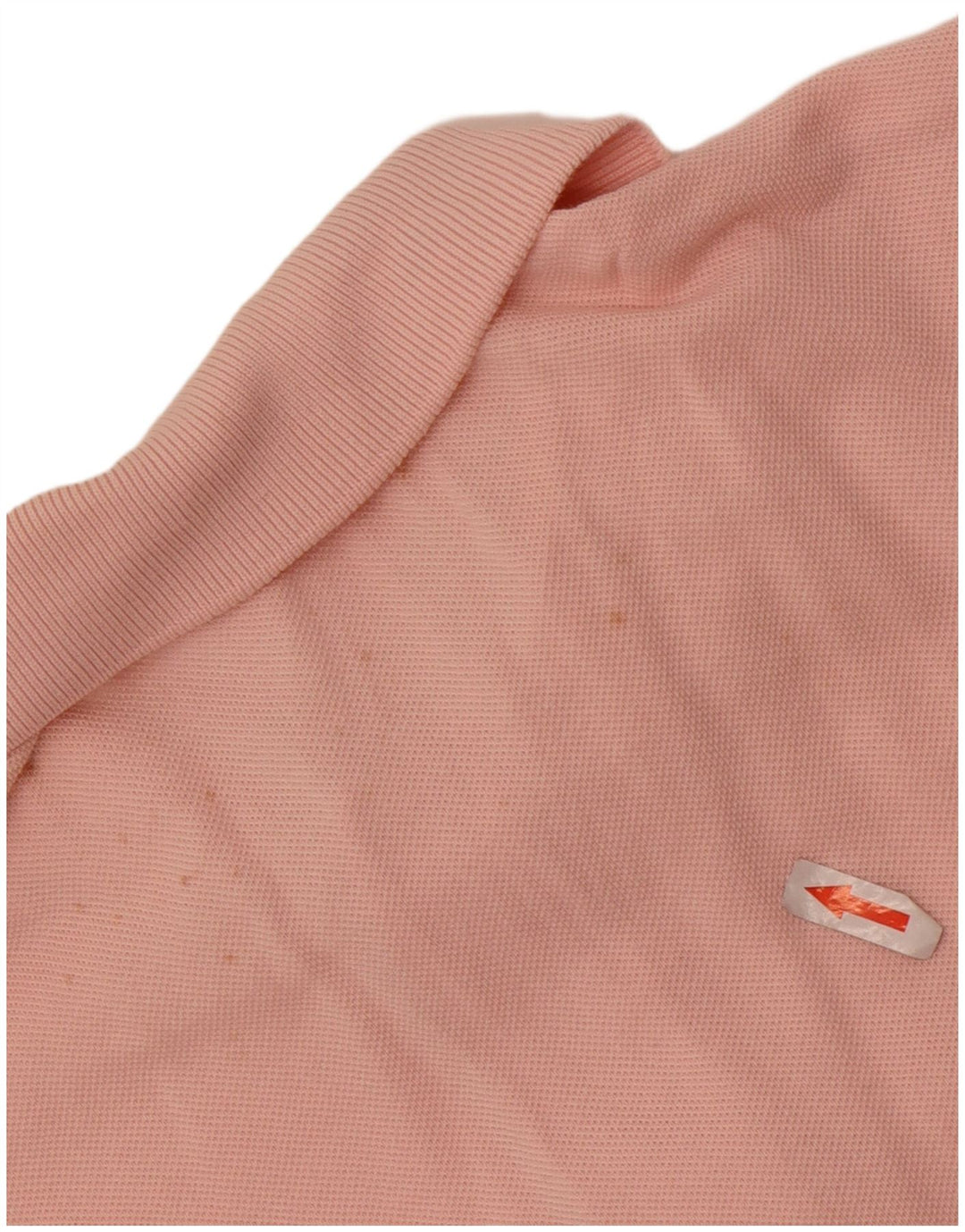 Lacoste Mens Polo Shirt Size 5 Large Pink Cotton