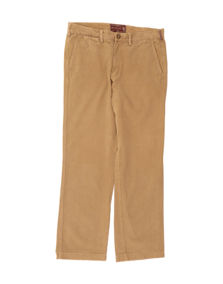 RIFLE Mens Straight Chino Trousers W36 L34  Brown Cotton Classic Vintage Rifle and Second-Hand Rifle from Messina Hembry 