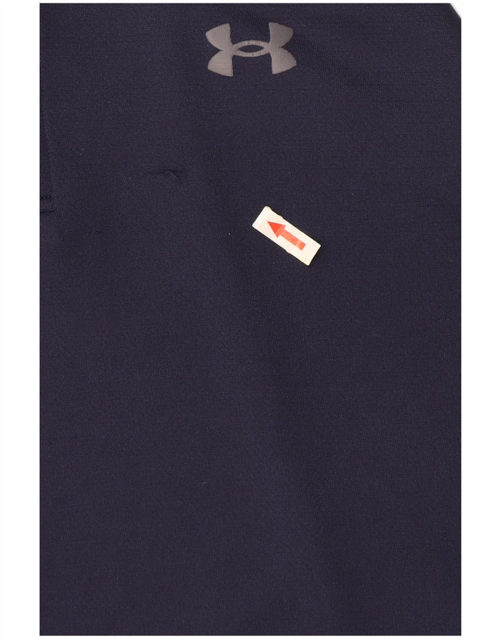 Under Armour herre poloshirt XL marineblå polyester