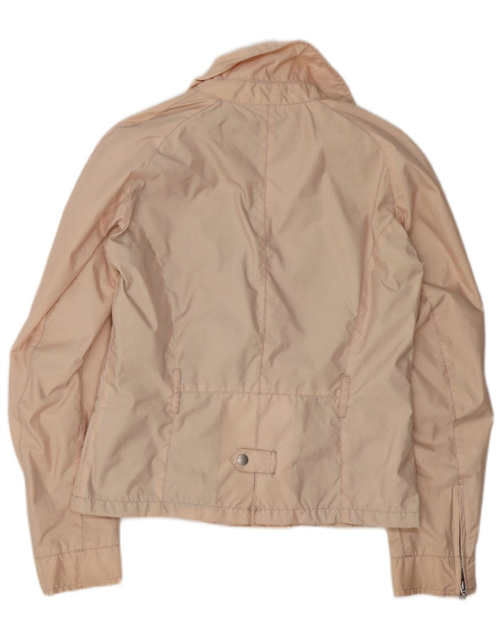Belstaff Girls Biker Jacket 13-14 Years Pink Nylon