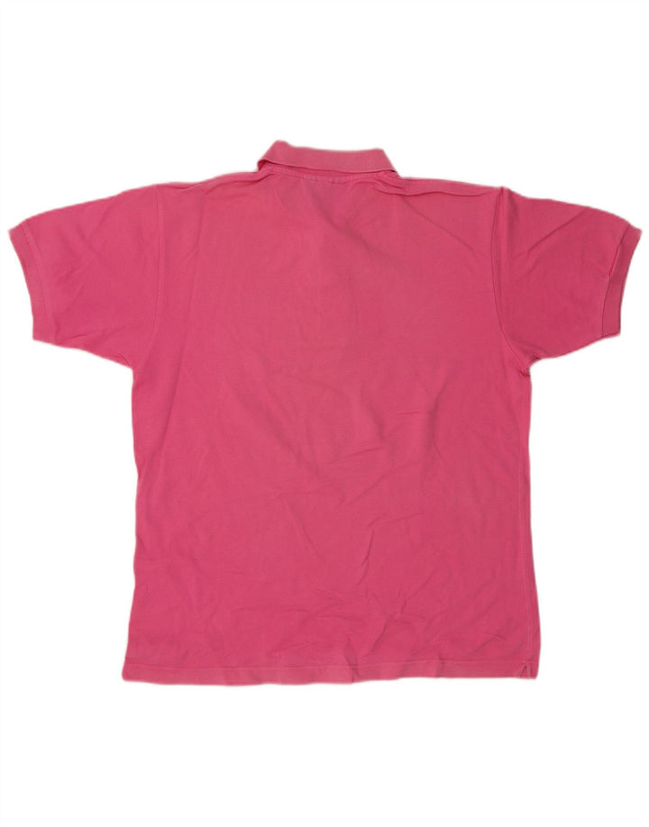 Kappa Mens Polo Shirt Large Pink