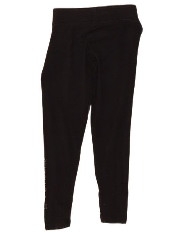 Puma Legging Graphique Fille 7-8 ans Noir Coton