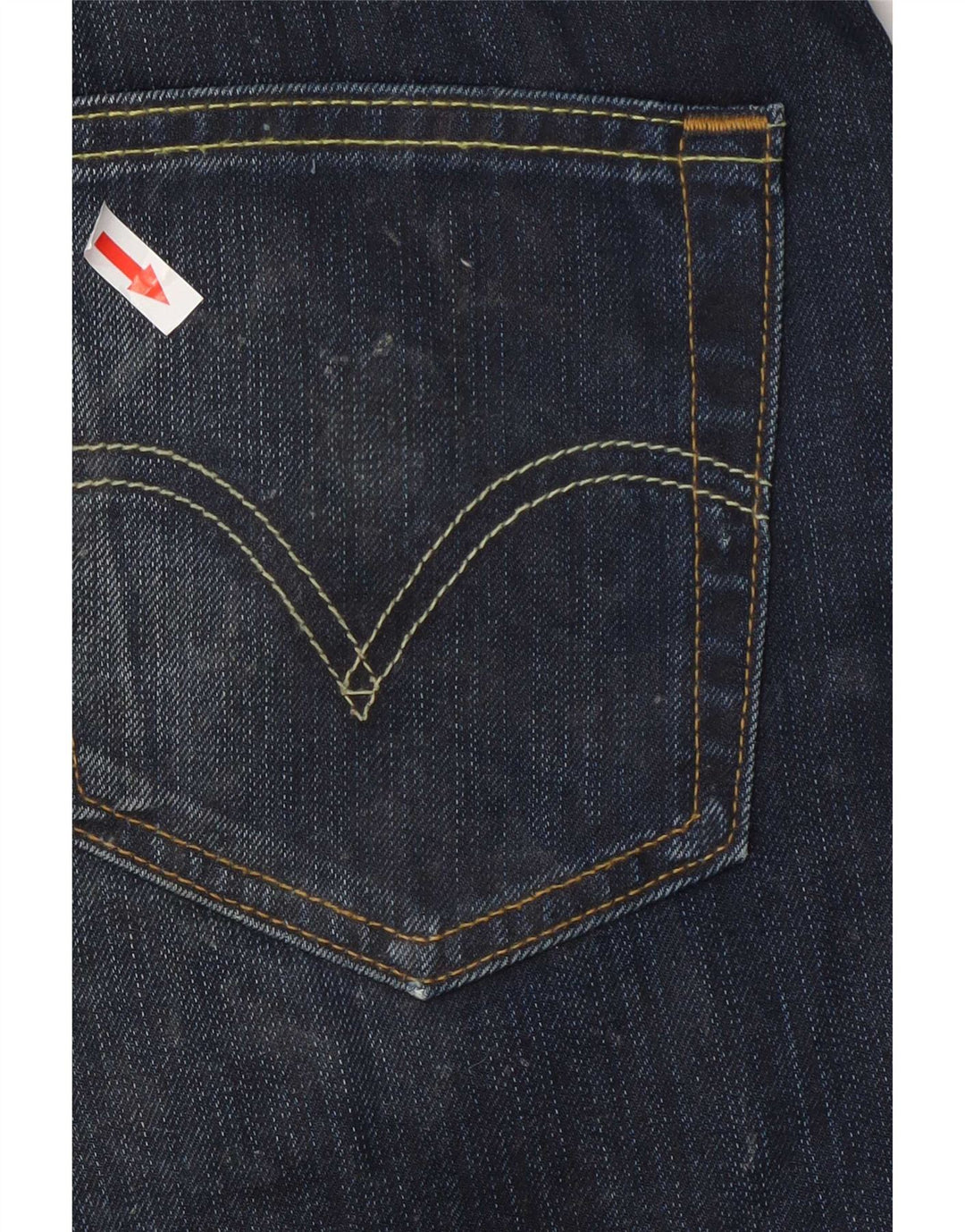 Levi's Mens 765 Flared Jeans W32 L30 Navy Blue Cotton