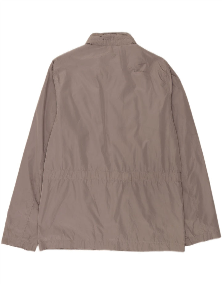 CARRERA Mens Regular Fit Hooded Utility Jacket UK 40 Large Grey Polyester