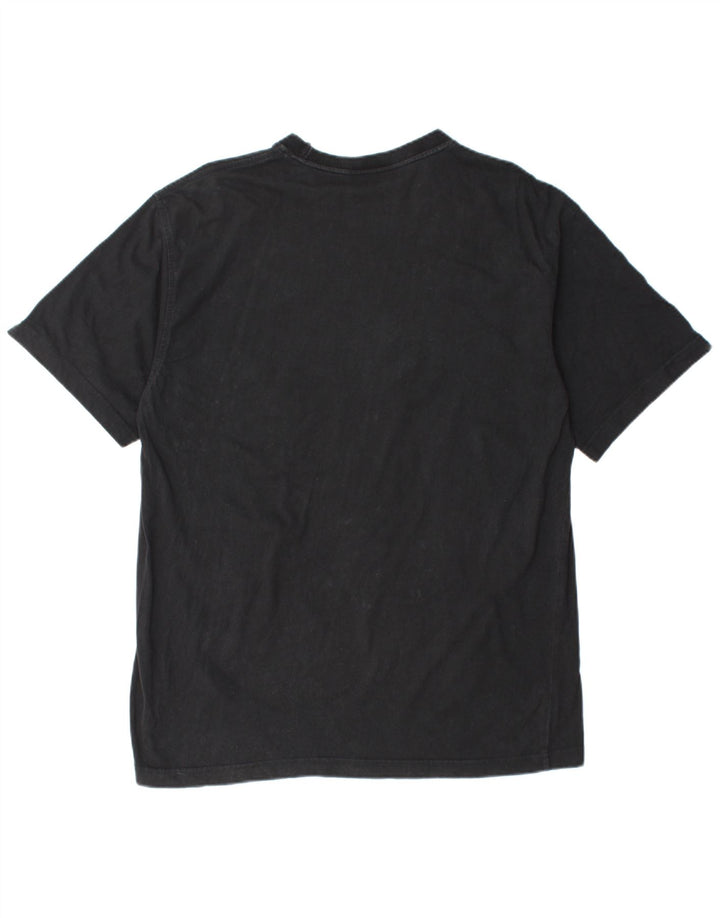 FILA Mens Graphic T-Shirt Top Large Black