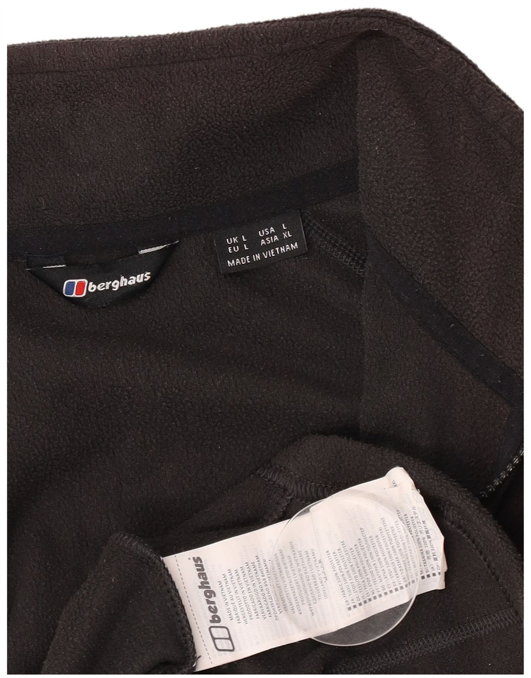 Bergans Fleecejakke til mænd UK 40 Stor brun polyester