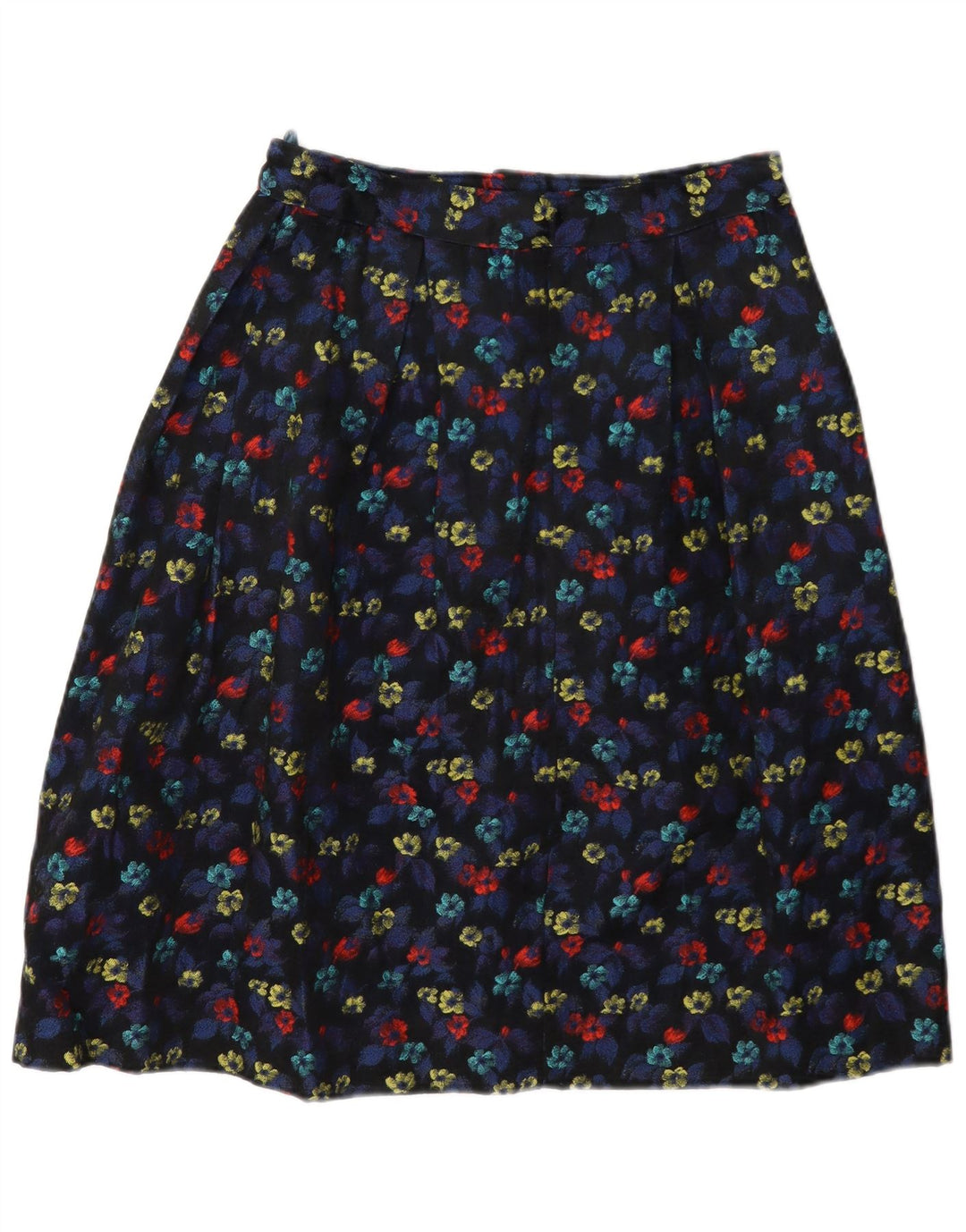 Vintage Womens A-Line Skirt W28 Medium Multicoloured Floral