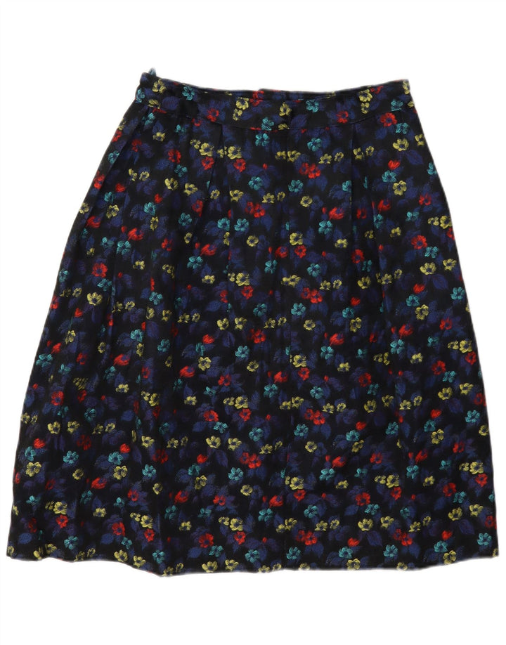 Vintage Womens A-Line Skirt W28 Medium Multicoloured Floral