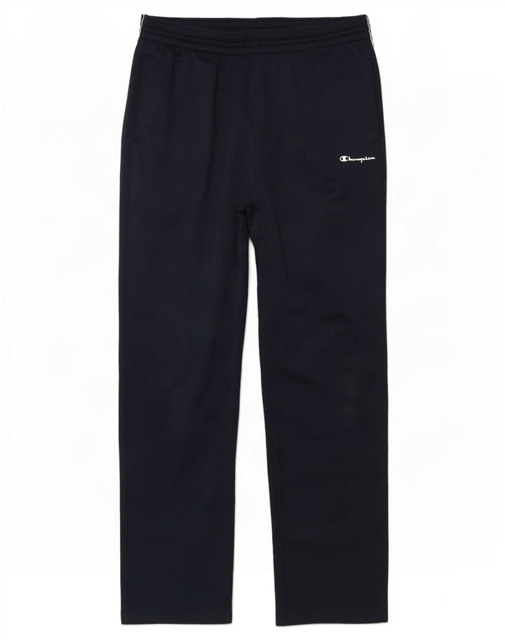 Pantaloni da tuta grafica da uomo Champion XL poliestere blu navy