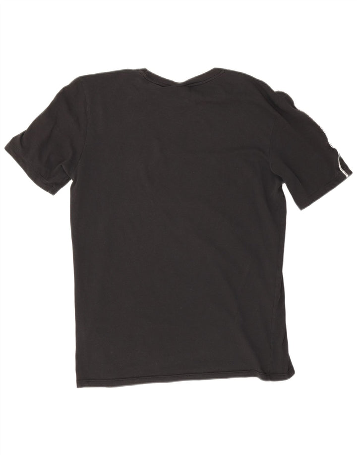 Nike Mens Standard Fit T-Shirt Top Medium Black Cotton