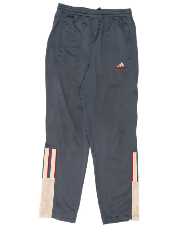 Adidas Mens Tracksuit Trousers UK 38/40 Medium  Navy Blue Colourblock