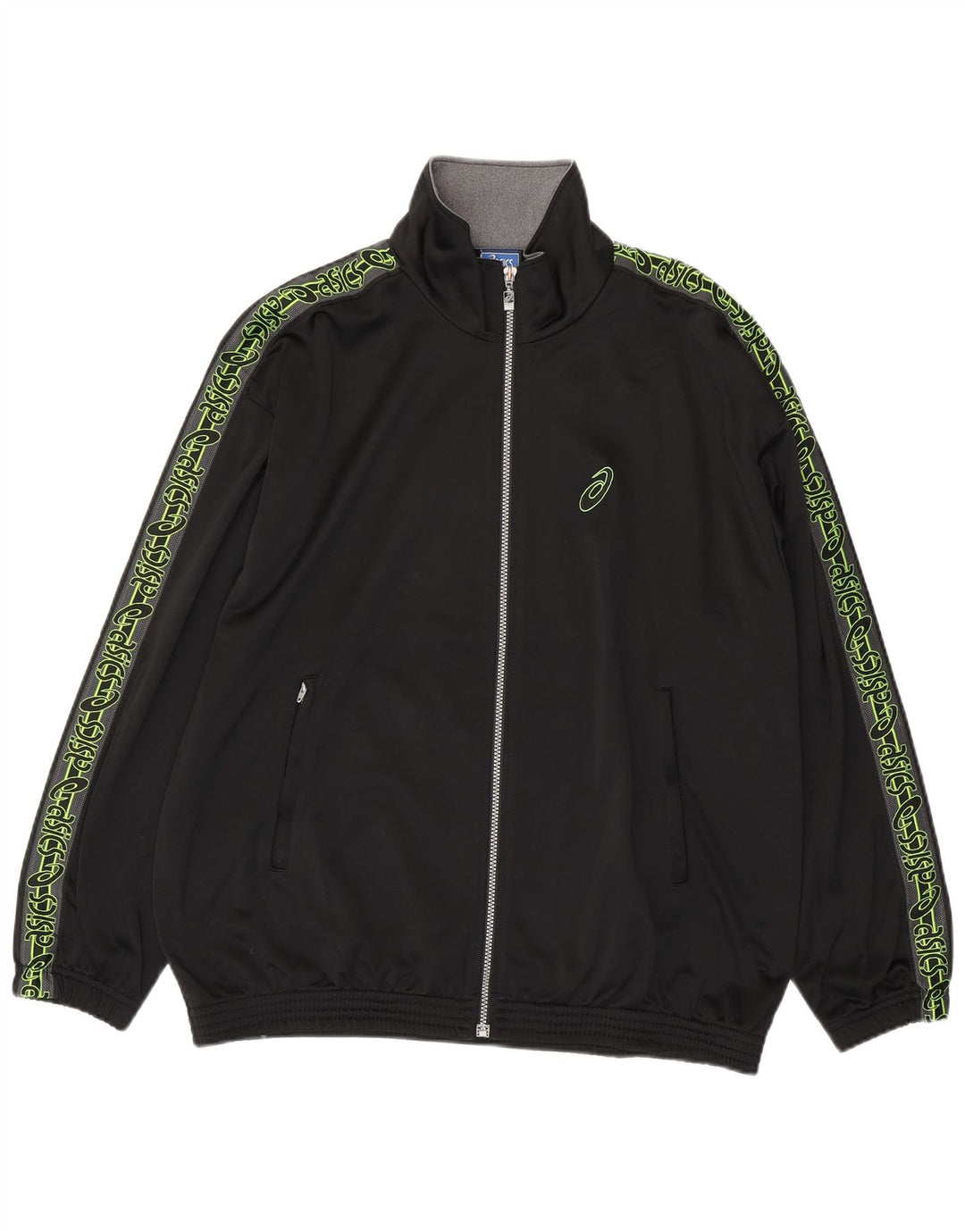 Giacca da ginnastica grafica da uomo Asics XL nera