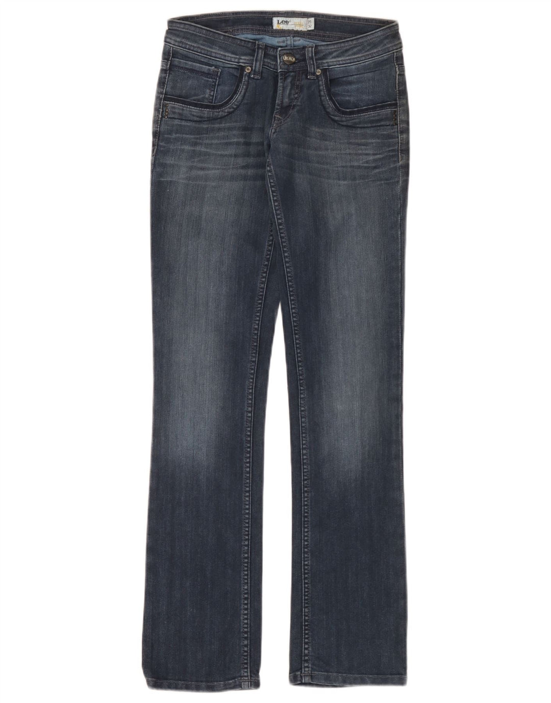 Lee Womens Bootcut Jeans W26 L32 Blue